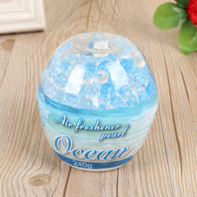 Hemisphere Aromatic Beads Ocean Baby Toilet Deodorant Solid Freshener Absorbent Resin Car Aromatic