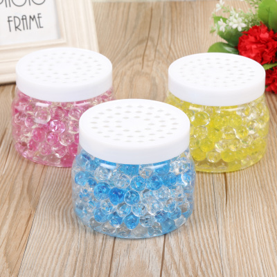 Cylinder Bottle Aromatic Beads Marine Baby Toilet Deodorant Solid Freshener Absorbent Resin Car Aromatic