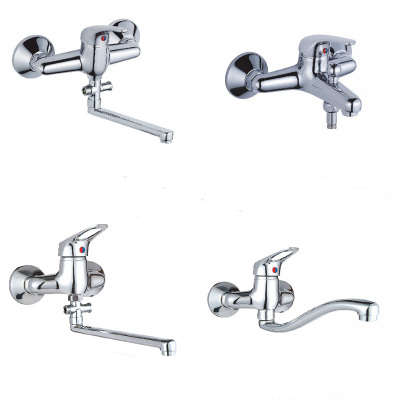 South America Taps bathroom triple faucet basin mixer tap