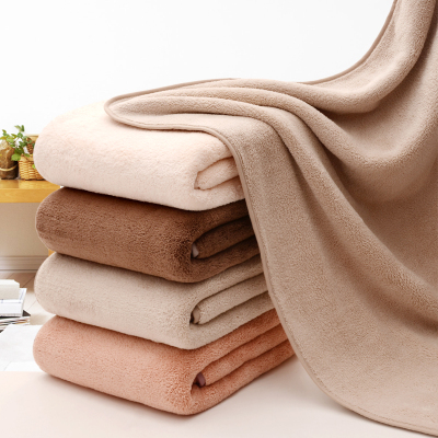 Warm plush towels instant Super absorbent towels suitable for ultra-large exported to Europe, Japan and Korea