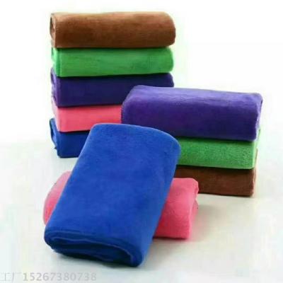 Towel washing car towel super soft and thick rubbing fine fiber car towel washing car towel