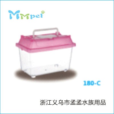 180-c mini fish tank pet plastic bag box turtle pet viewing box