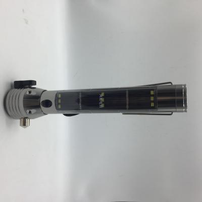 New hot aluminum alloy solar flashlight USB output car home