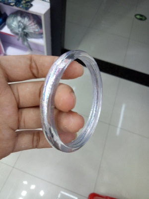 Acrylic plastic laser bracelet