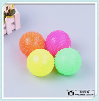 Solid Color Elastic Ball Egg Ball Children's Toy Stall Toy Foreign Trade Elastic Ball