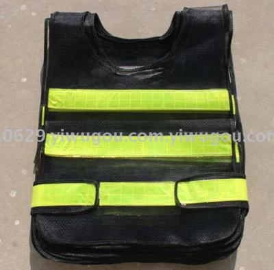 Driving green construction safety vest reflective vest sanitation take highway safety vest reflective print