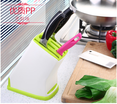 Multi-function tool holder Plastic knife holder Creative kitchen knife holder Kitchen supplies