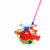 Child push toys bags of fancy plastic hand plane toys