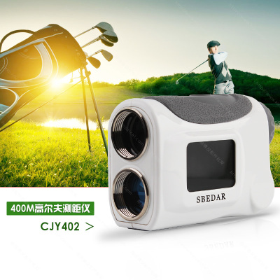 High-precision measuring distance 400 m golf range finder measuring slope with LCD display video finder