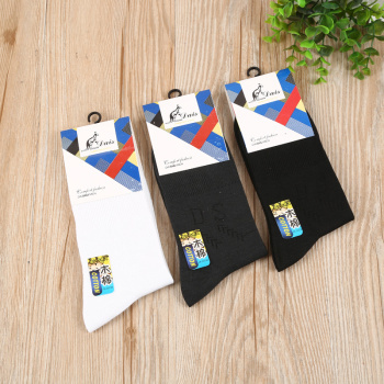 Men's business socks go boxed letters socks socks socks socks gift socks foreign trade fall/winter men's thermal socks