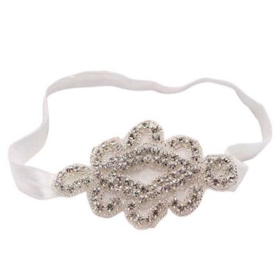 Factory outlets in Europe and America trade hand beaded Pearl hair ornaments-encrusted headband