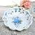 Hollow bone painted gold european-style fruit plate dessert plate cake plate dry fruit plate candy plate