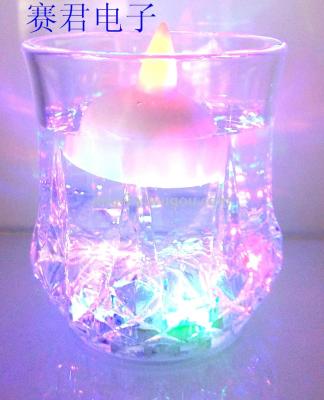 Water Activated Light Cup Induction Cup Colorful Color Changing Luminous Cup Colorful Luminous Cup Light-Emitting Glass KTV Cup