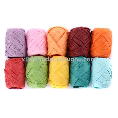 Factory Direct Sales Rugby Raffia DIY Material Bandage Rope