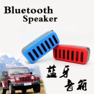 New Wrangler portable mini Stereo Bluetooth speaker car subwoofer men and women can card