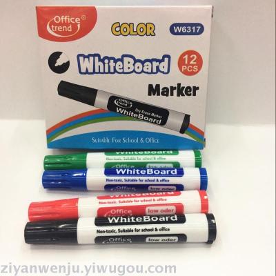 Whiteboard Marker Erasable Marking Pen Officetrend W6317
