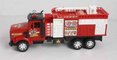 Children's educational toys wholesale inertia truck fire engine 32CM6006S