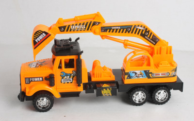 Children's educational toys wholesale truck excavators of inertia automobile 30CM6006K