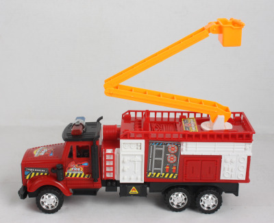 Children's educational toys, inertia engineering fire crane 21CM6006T