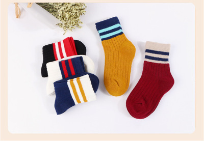 Cotton stockings explosions of two staves children socks baby sock baby socks for men and women students casual socks