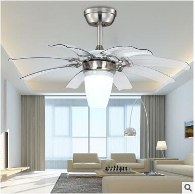 Take off factory direct smart stealth ceiling fan light fan light the living room restaurant fan light