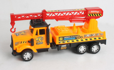 Children's educational toys wholesale truck crane inertia automobile 30CM6006J