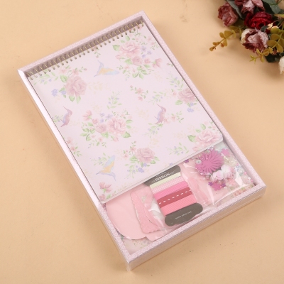 Handmade Diy Iridescent Paper Clipbook Album Album Material Kit