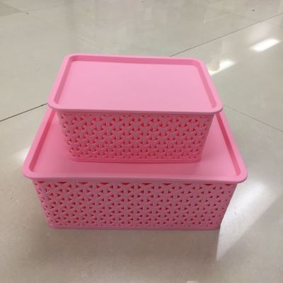 The new plastic storage basket YL5839 size storage basket YL5837 cover