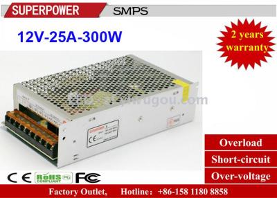 DC 12V25A 300W security LED switching power supply/adapter power supply