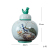 New home accessories/light blue bird thought big bird top/ceramic storage jar crafts ornaments
