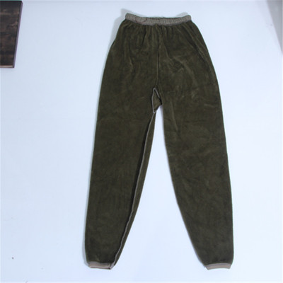 Manufacturers sell cotton leggings with velvet and thick thermal pants