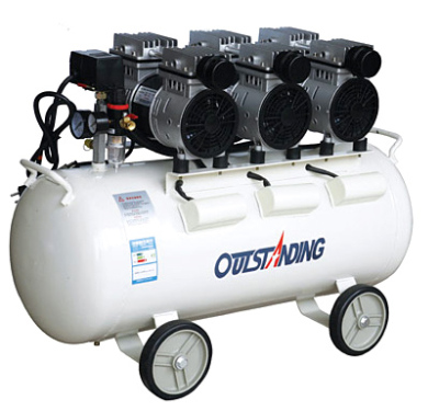 Silent Oil Free Air compressor 1.1kw 
