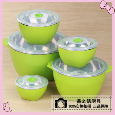 Double student hot bowl instant such to use 304 stainless steel work always lunch box Korean such cup bowl
