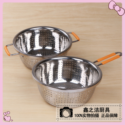 Multi - purpose pot with soup pot steamer milk pot 304 stainless steel double bottom soup pot milk fryer cooking pot