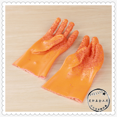 Manufacturer direct-selling electrician anti-electric high voltage safety rubber latex gloves.