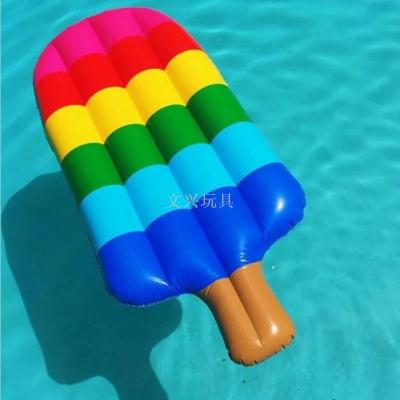Popsicle inflatable horse patch floating ice-cream ice-cream row swimming laps
