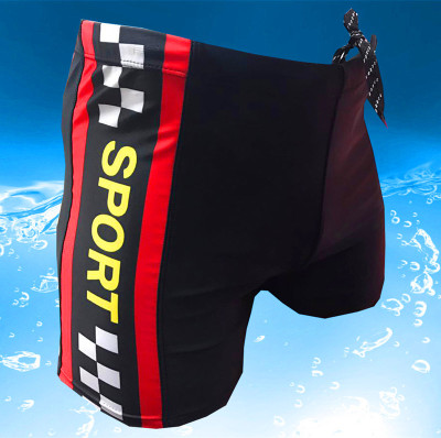 New men's swimming costume adult Boxer trunks