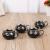 Heat-Resistant Glass Teapot Five-Piece Set Tea Set Tea Cup Kung Fu Tea Set Steel Core Filter Screen Glass Drinking Ware