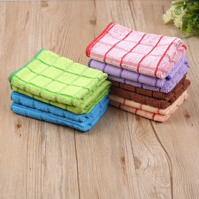 Pure cotton towel to absorb water good family hotel to decorate clean tile dishcloth.