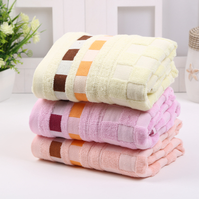 Soft and comfortable jacquard square face face towel pure cotton gift towel.