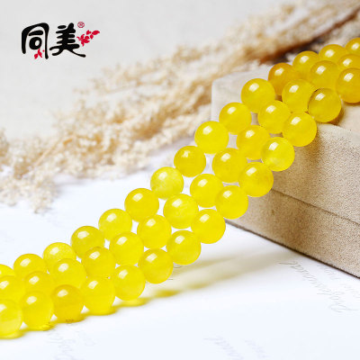 Natural crystal beads, beads, jade semi finished Diy 12mm handmade accessories round beads
