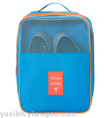 New Korean version of the travel collection of color waterproof bag containing bag portable shoes collection direct