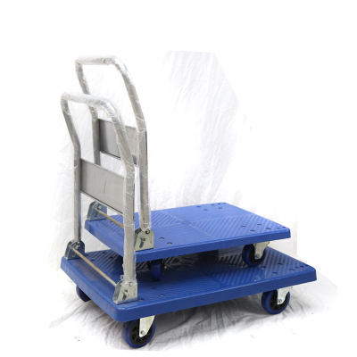 More than Factory Direct Sales Specifications Plastic Mute Platform Trolley Various Functions