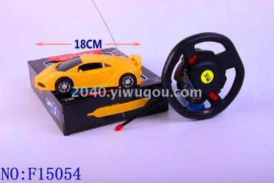Toy steering wheel with light remote control Lamborghini sixth element b channel car boy children toy car