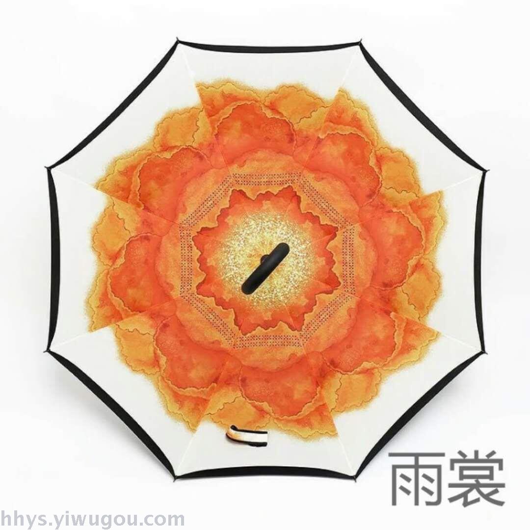 反向伞，广告伞，伞。汽车反向伞,三折伞。汽车伞，
