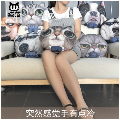 Maofan creative animal hand warmer national standard water injection -proof charge hand warmer 3d printed animal head