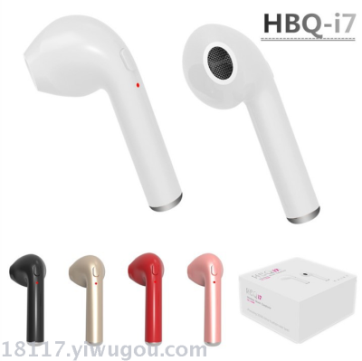 I7 Apple Bluetooth wireless HBQ-i7 Bluetooth Headset 4.1 bass stereo headphones