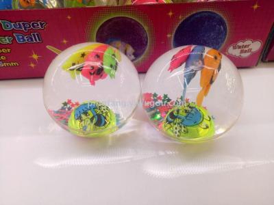 Three Fish Flash Elastic Crystal Ball