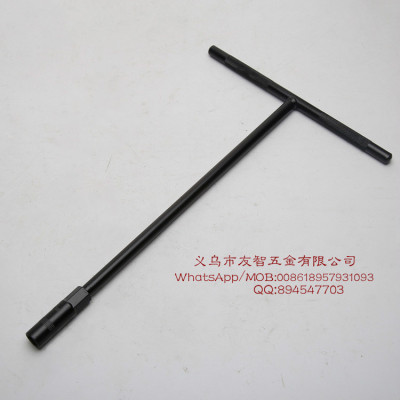 Black t-type socket wrench 6mm-19mm