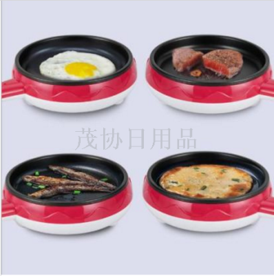 Double Layer Egg Steamer Mini Automatic Power off Cooking Steamed Egg Custard Student Dormitory Small Frying Pan Flat Bottom Breakfast Machine Egg Boiler